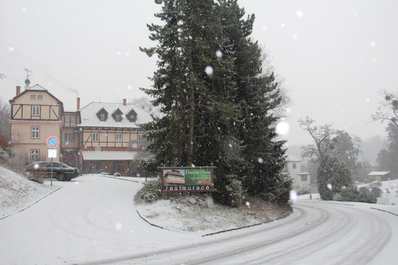 Penzion Diana Teplice nad Bečvou Exterior foto